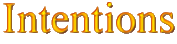 Golden text - Intentions