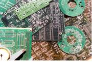 PCB layout or PCB design done by Golden Gate Graphics' designers: &nbsp;Samples of bare boards. Click to see enlarged view in popup window.