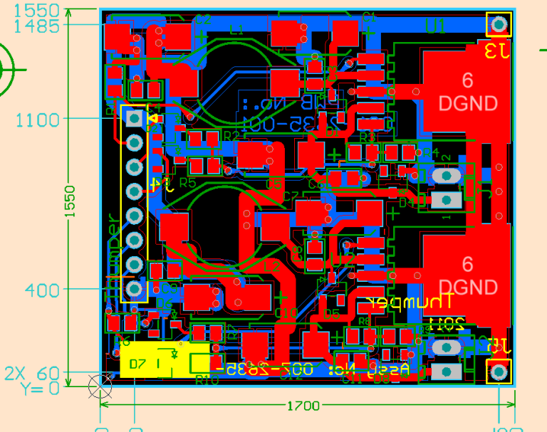 2D design view of future custom module